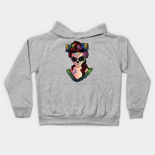 Santa Muerte Kids Hoodie